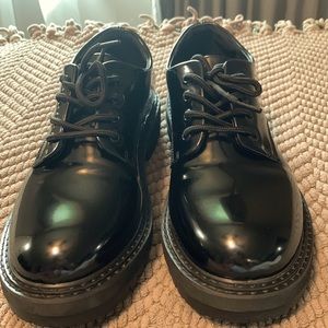 Oxford Black Shoes Size 9